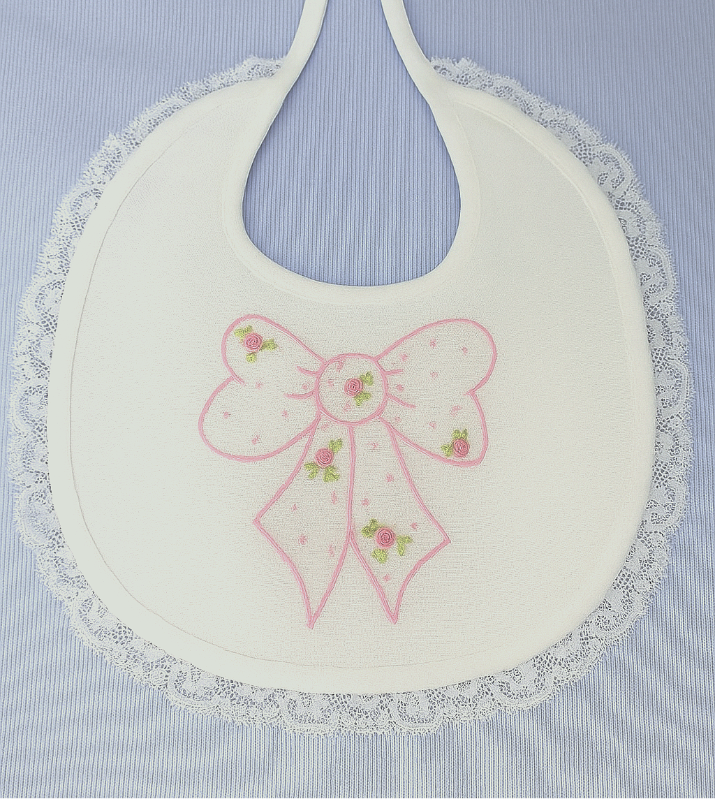 Bavaglini con ricami