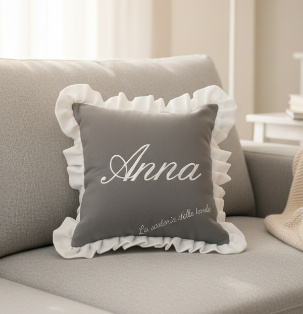 Cuscini con ricamo