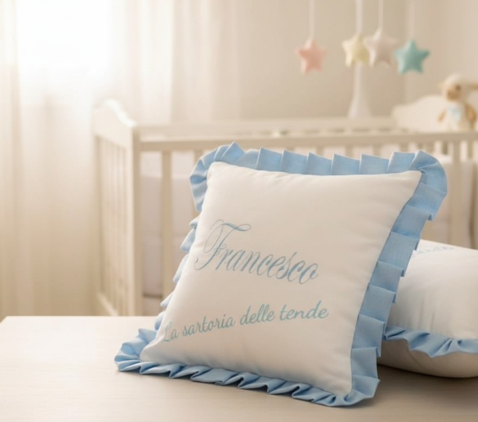 Cuscini con ricamo